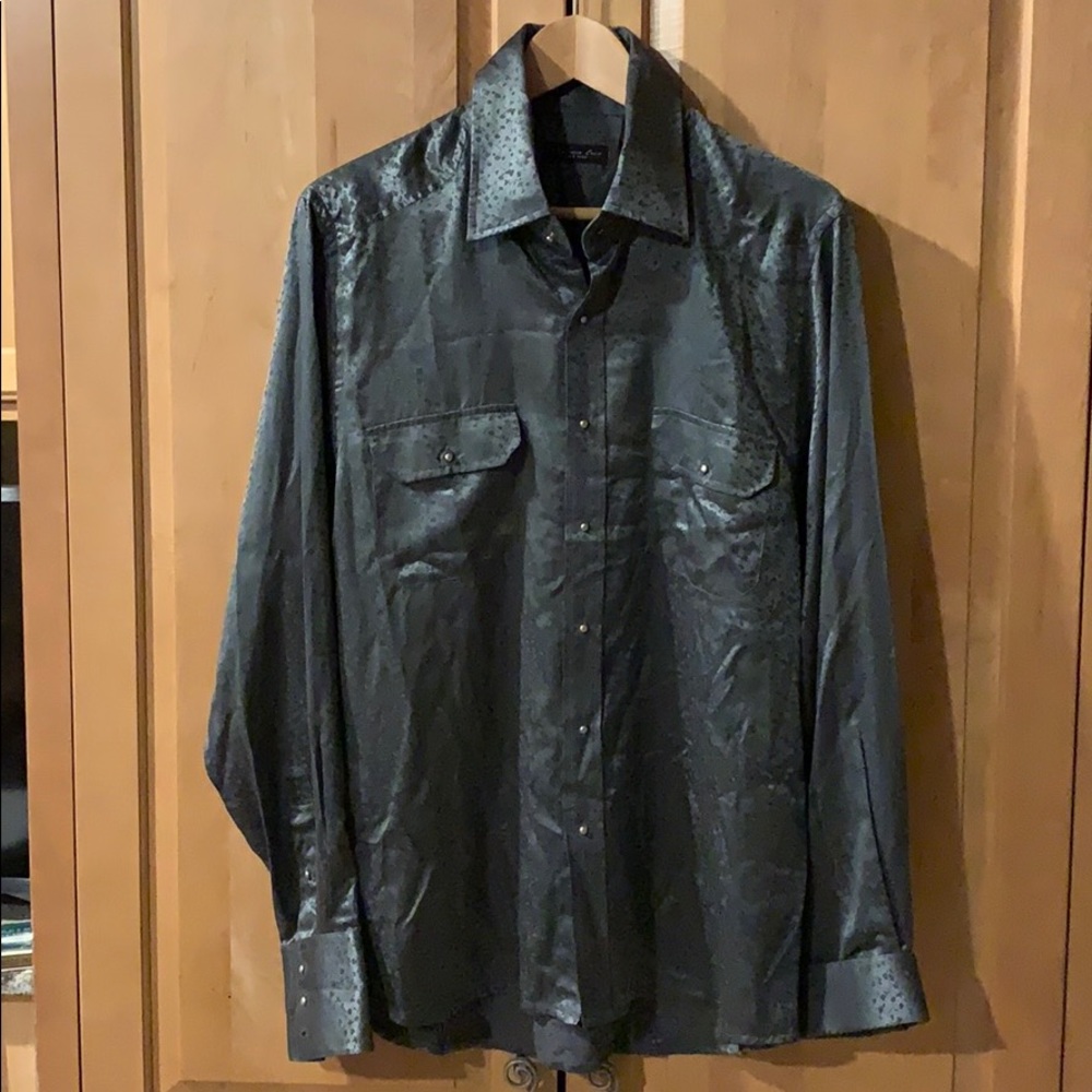 Vintage 90s Kenneth Cole silk/cotton blouse